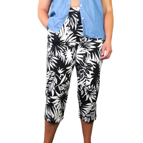 90s Vintage Larry Levine Tropical Pants High Rise Mom Pants 30" - Picture 1 of 7